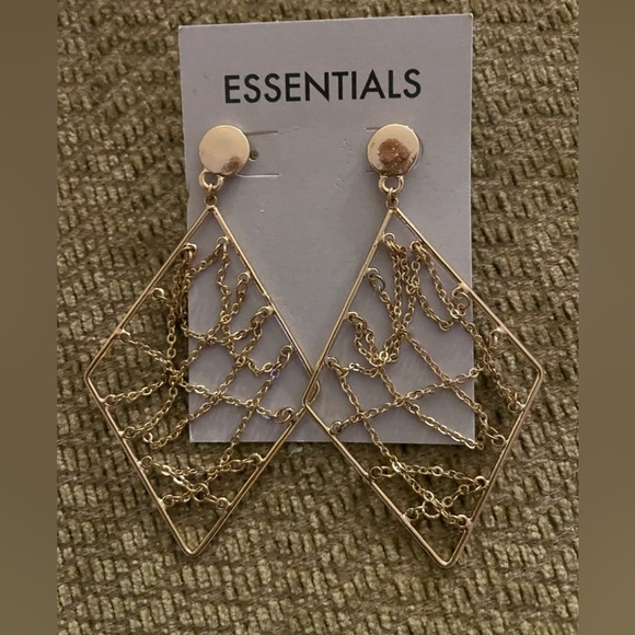 Dangle Chain Earrings - Picture 7 of 7